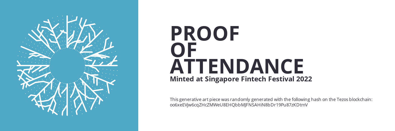 SFF2022 Proof of Attendance Token #1342 static token preview
