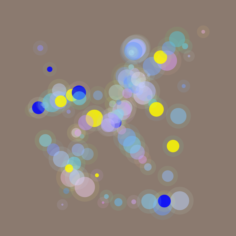 Transient Abstract Bubble Machine #13 static token preview
