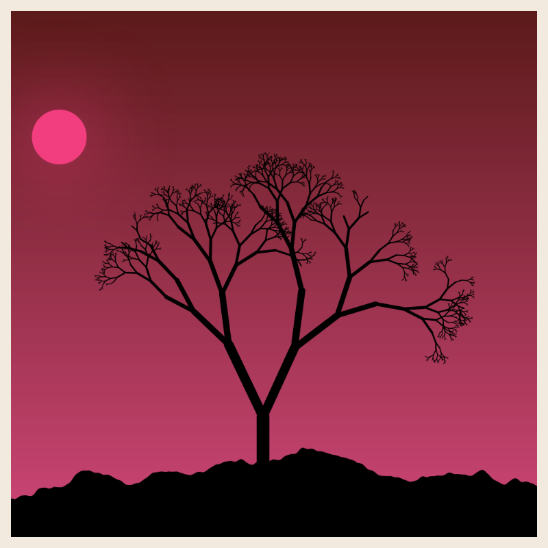 Sunset on cliff #1 static token preview