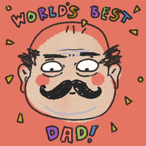 Doodle Dads #23 static token preview