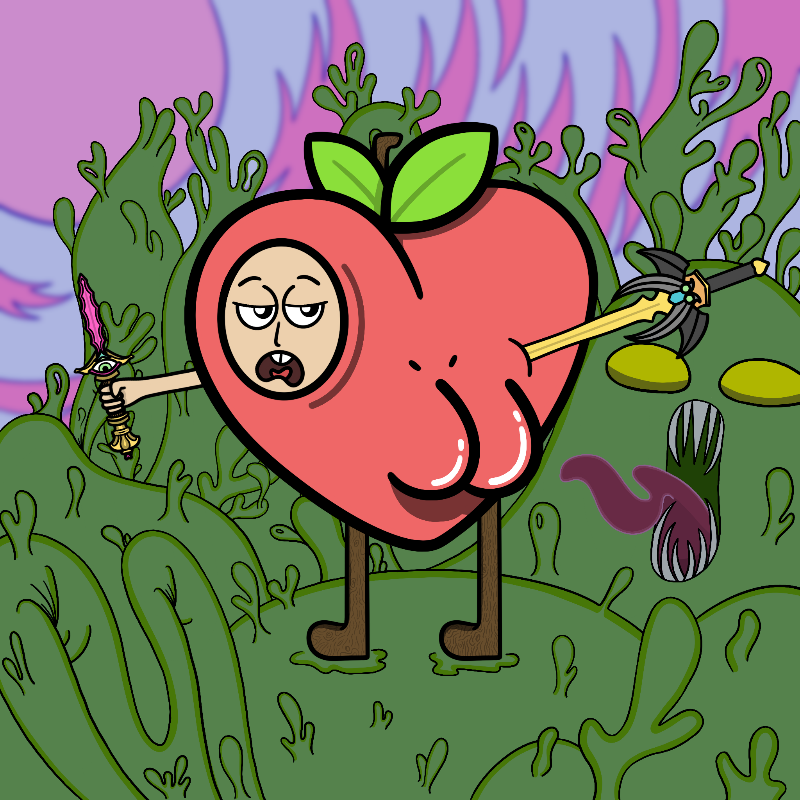 Dat Ass Peach #1 static token preview