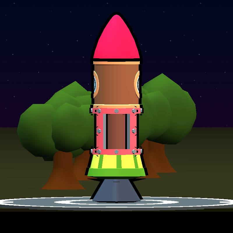 FXRockets #18 static token preview