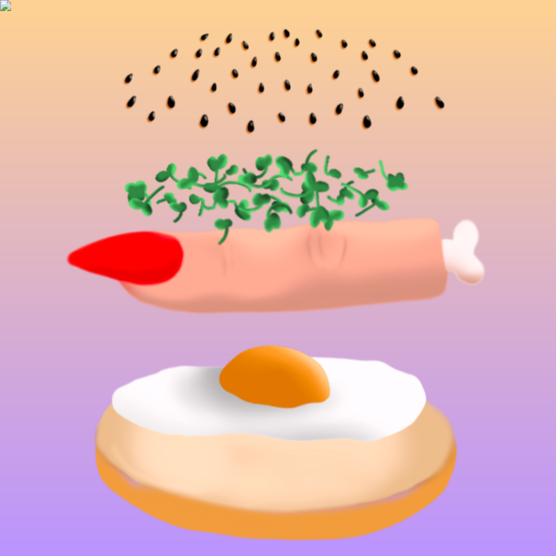 Burger #24 static token preview