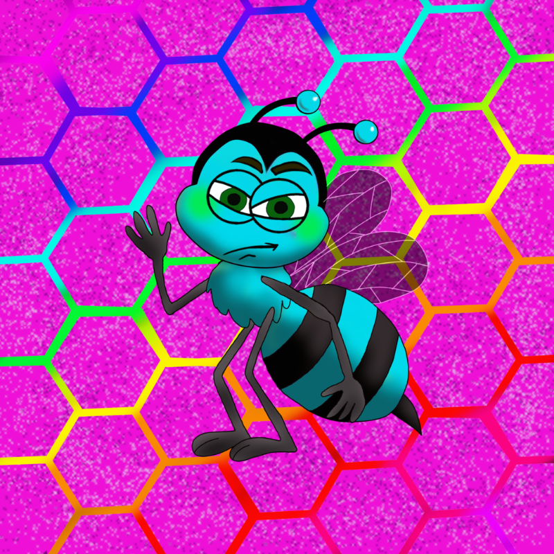 WannaBees #8 static token preview