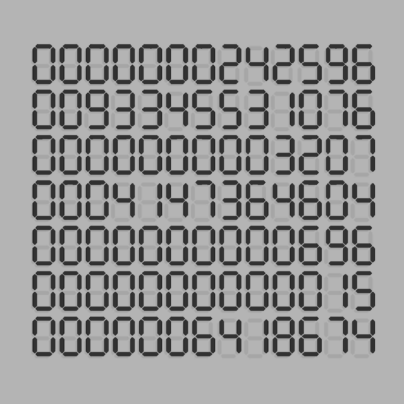 Digits #1171 static token preview