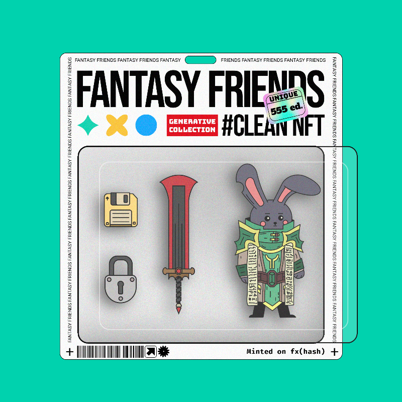 Fantasy Friends #23 static token preview
