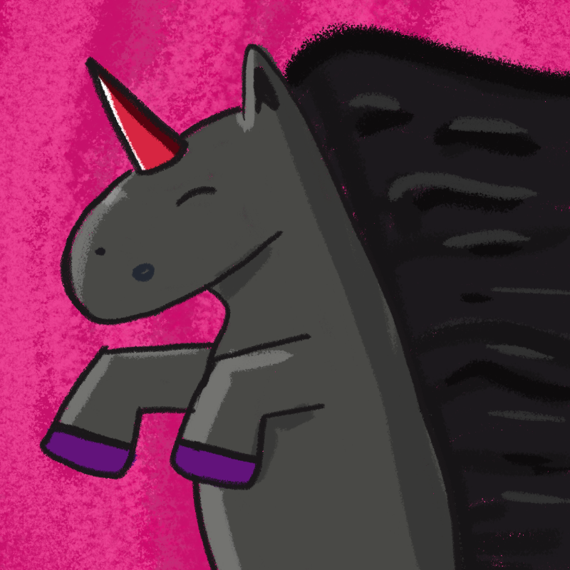 Peculiar unicornos #1 static token preview