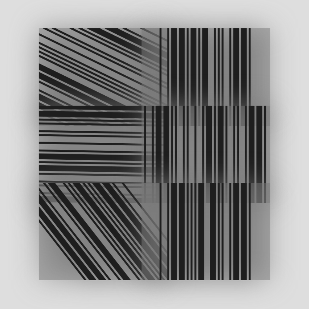 barcode(fxhash) #12 static token preview