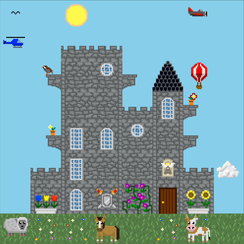 2D Mansion #9 static token preview
