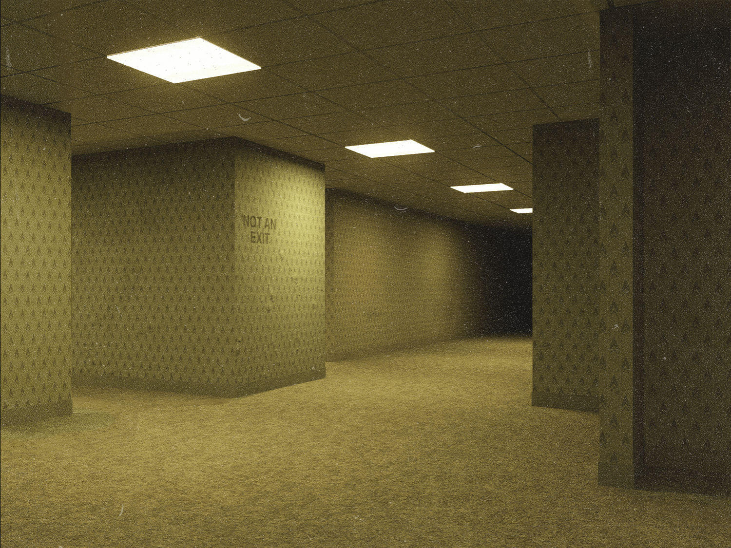 Backrooms Level 0 #26 static token preview