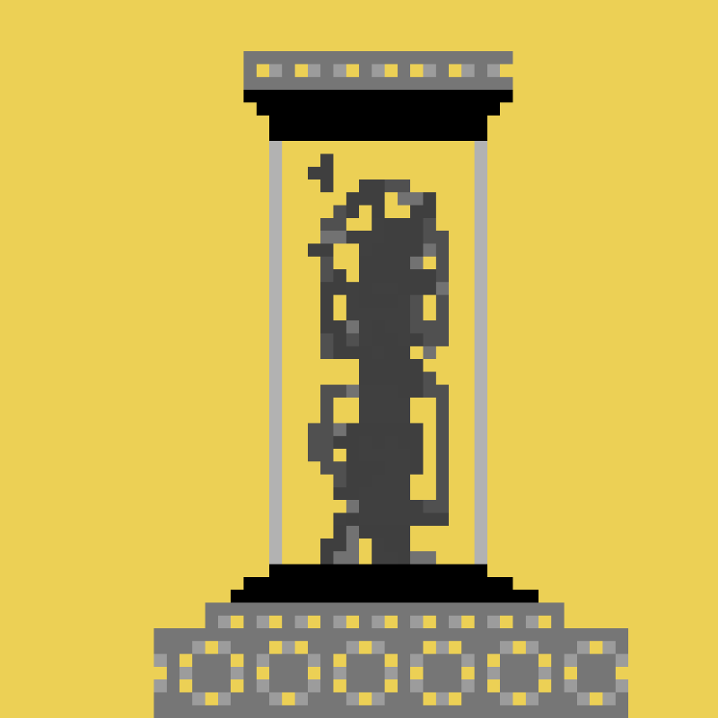 aLIEN IN THE MUSEUM #3 static token preview