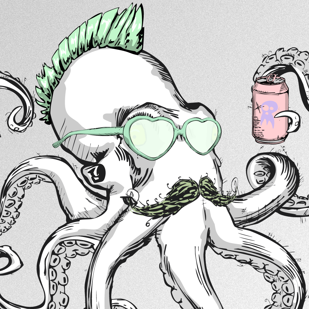 Bad Octupus #4 static token preview