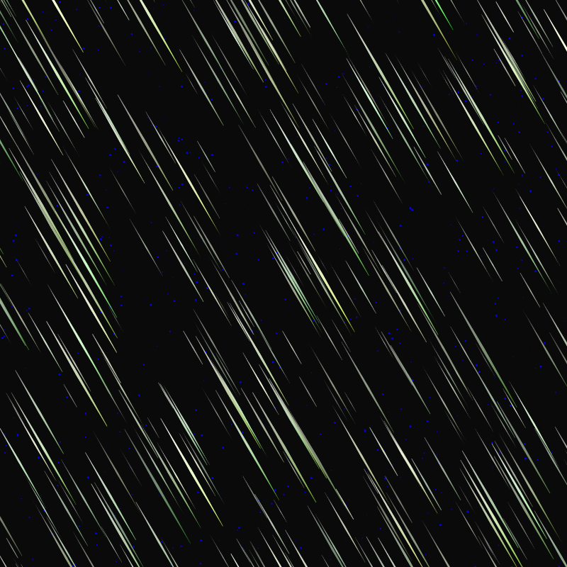 Meteor shower #5 static token preview