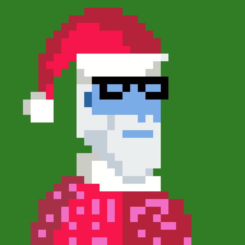 sANTA PUNK #19 static token preview