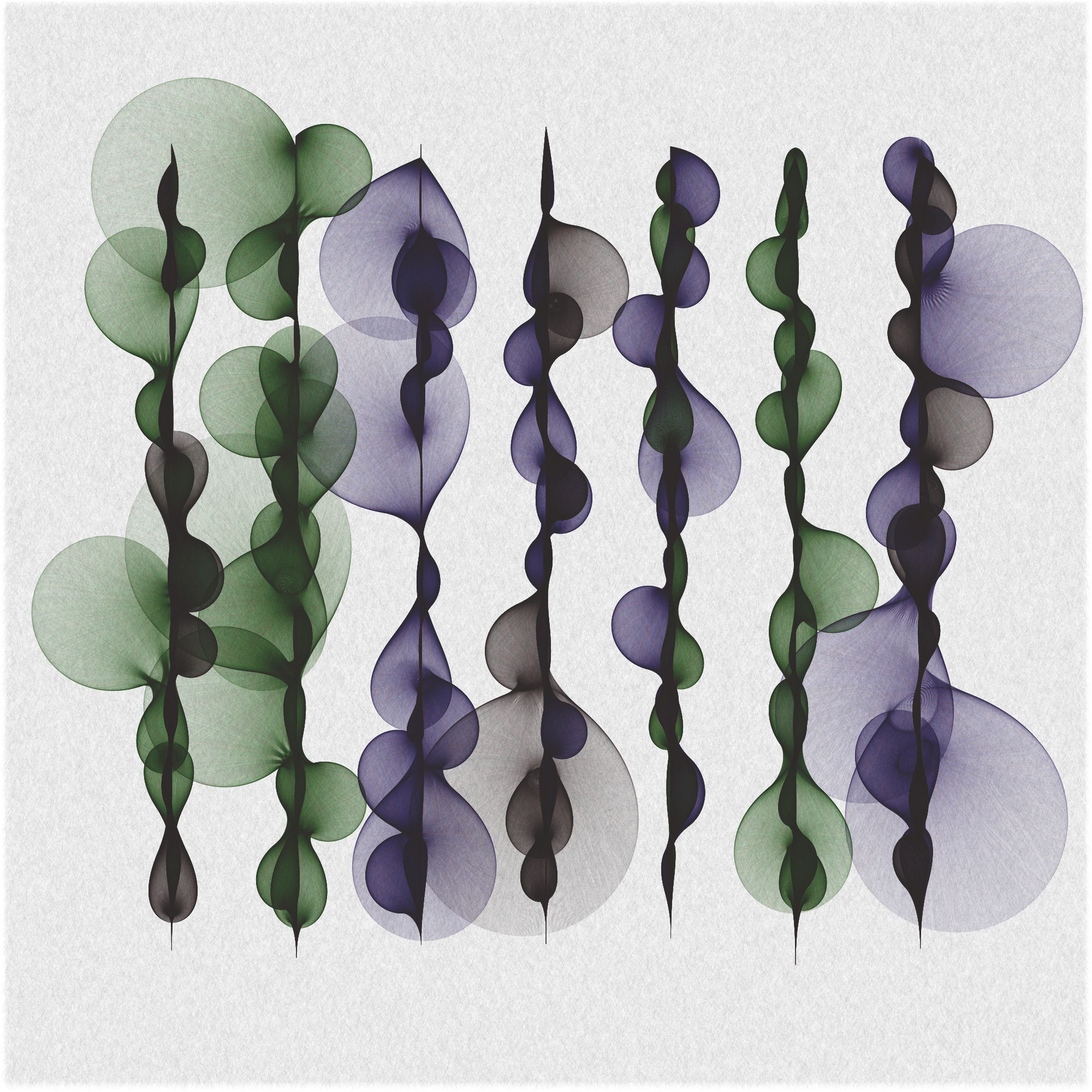 QuadTubes - Abstract Variations #17 static token preview
