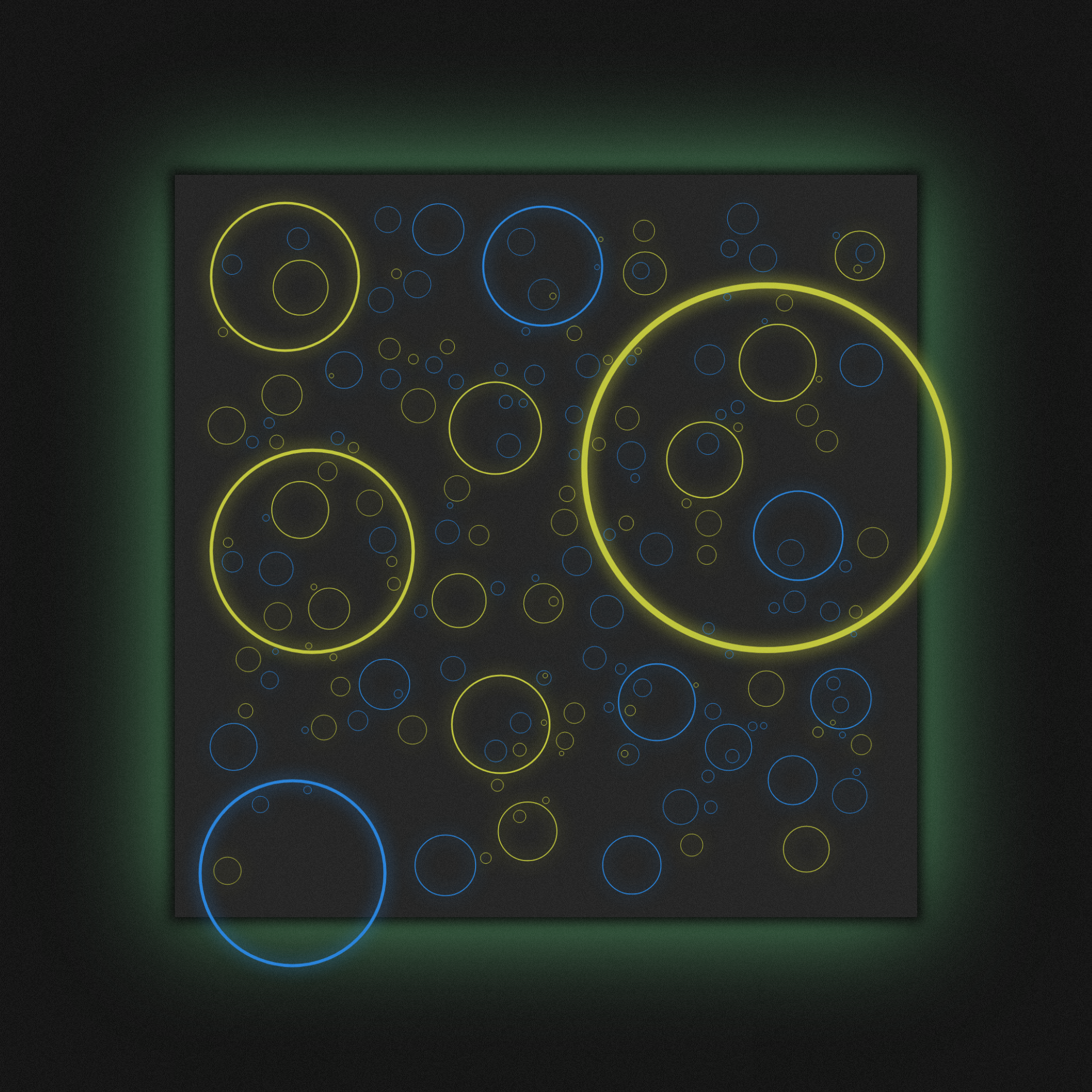 Nevercolliding Circles #8 static token preview