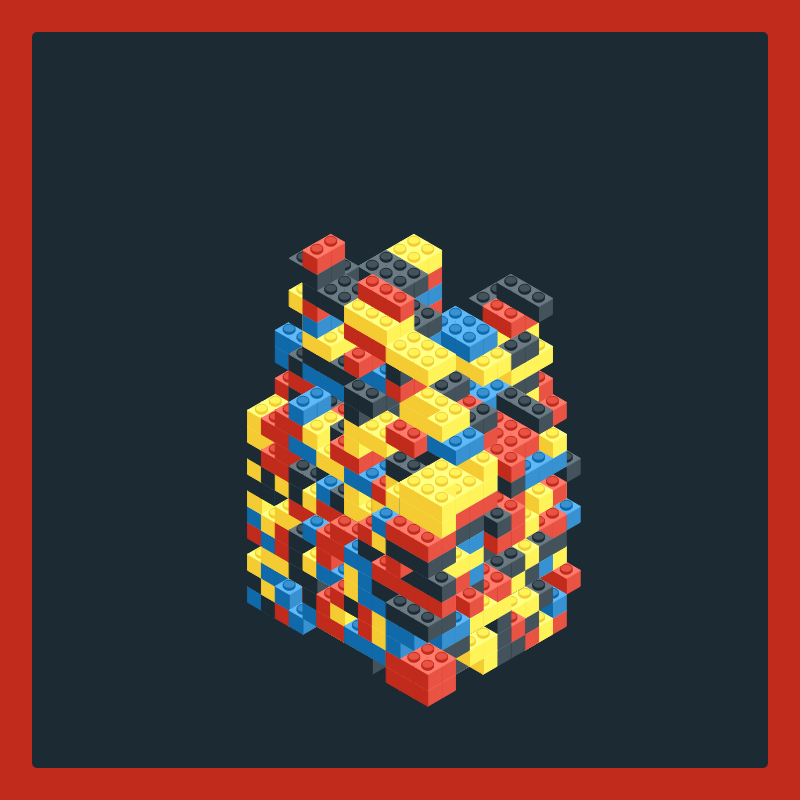 Lego Tower #4 static token preview