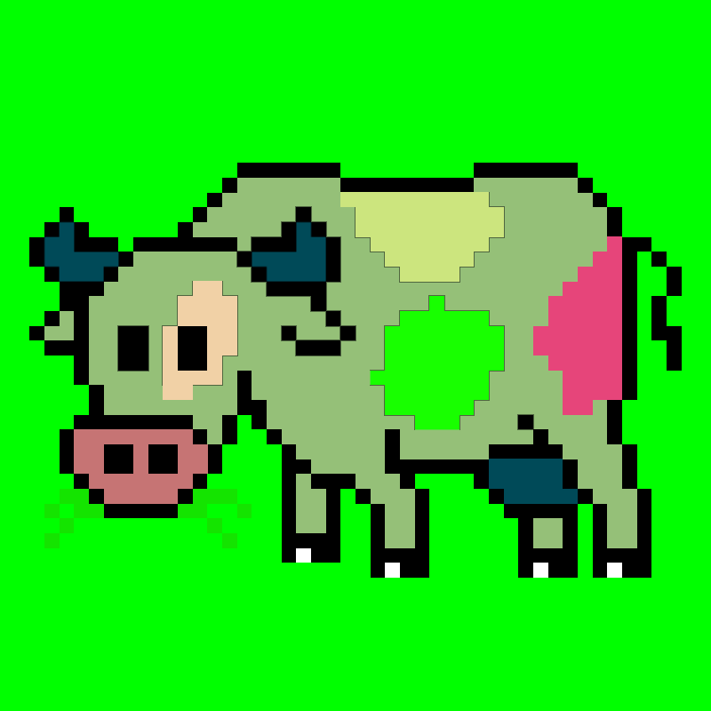 CowTez #1 static token preview