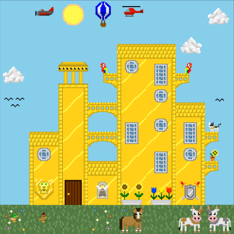 2D Mansion #295 static token preview