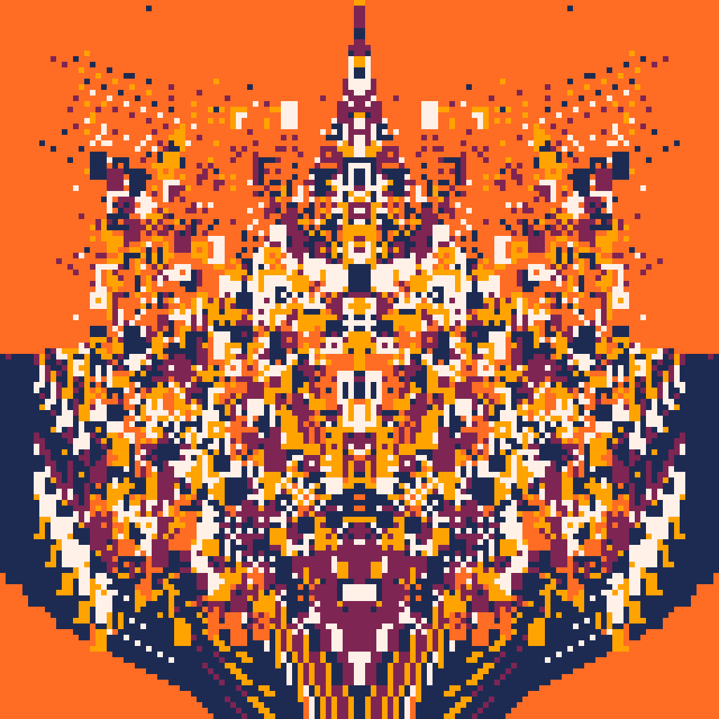 Ideocartogrpahy: Hyperspectral Temples #3 static token preview