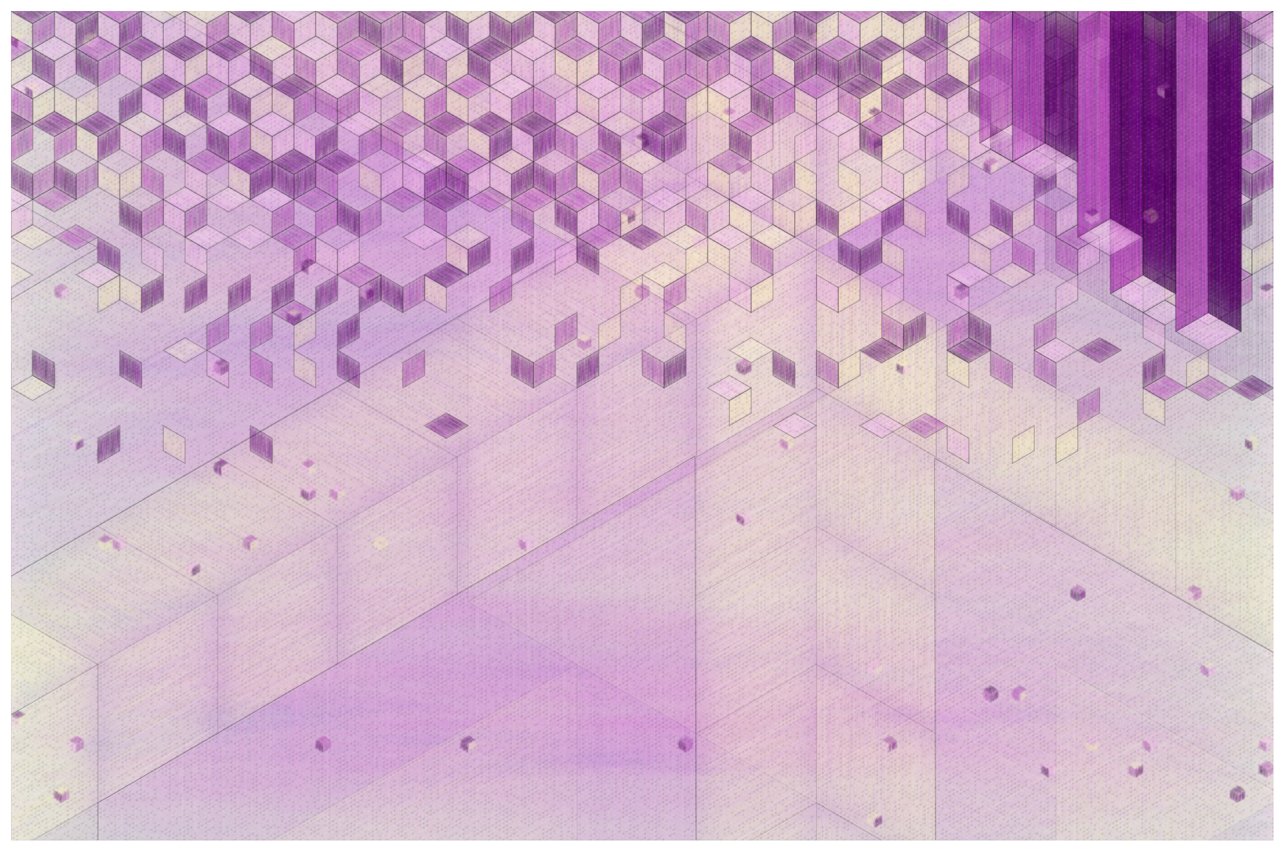 View From Our Window Depicted In Rhombuses #5 static token preview