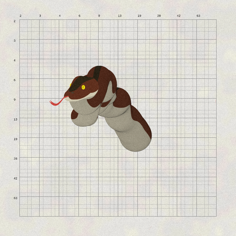 Nirdala snake #1 static token preview