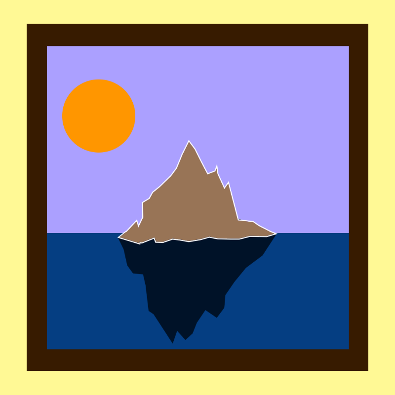 Mountain between Ocean board #2 static token preview