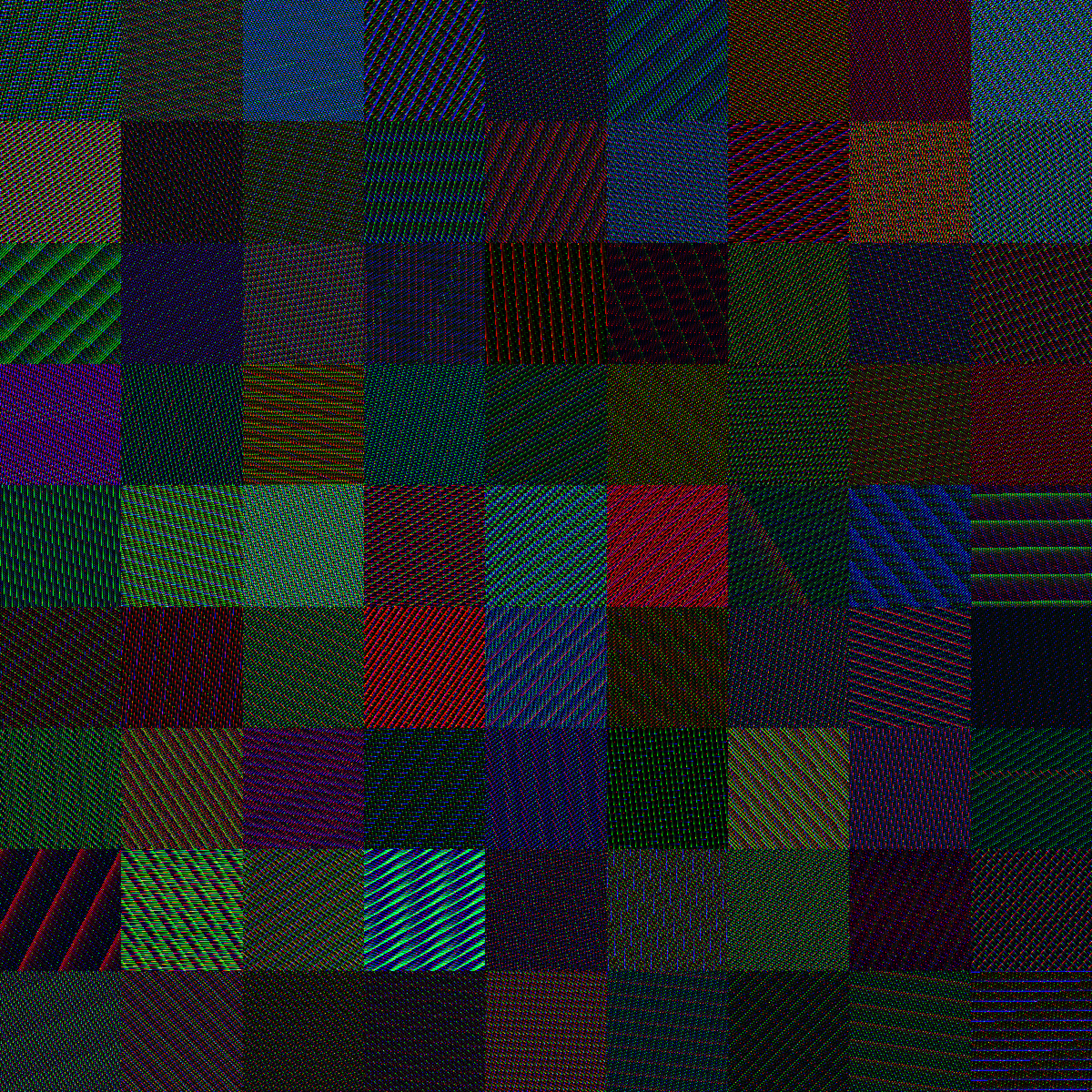 Parametric quilt #8 static token preview