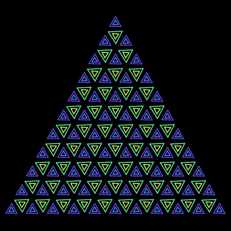 Your Brain on Triangles #14 static token preview
