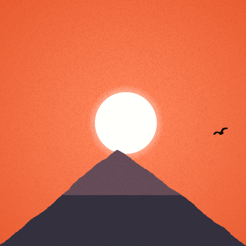 Sunset Serenity #13 static token preview