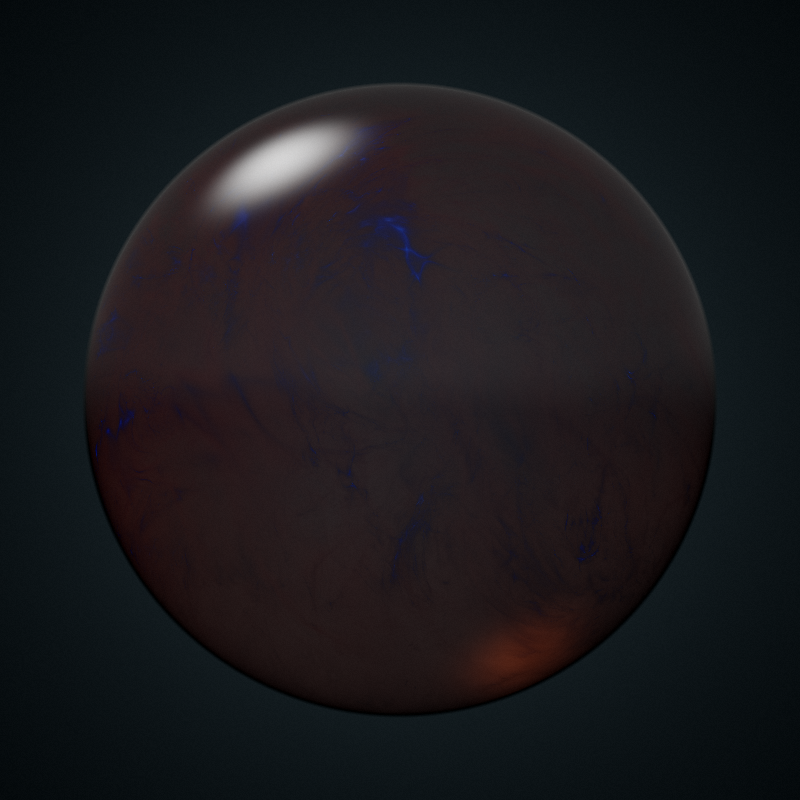 Fractal Marbles #23 static token preview