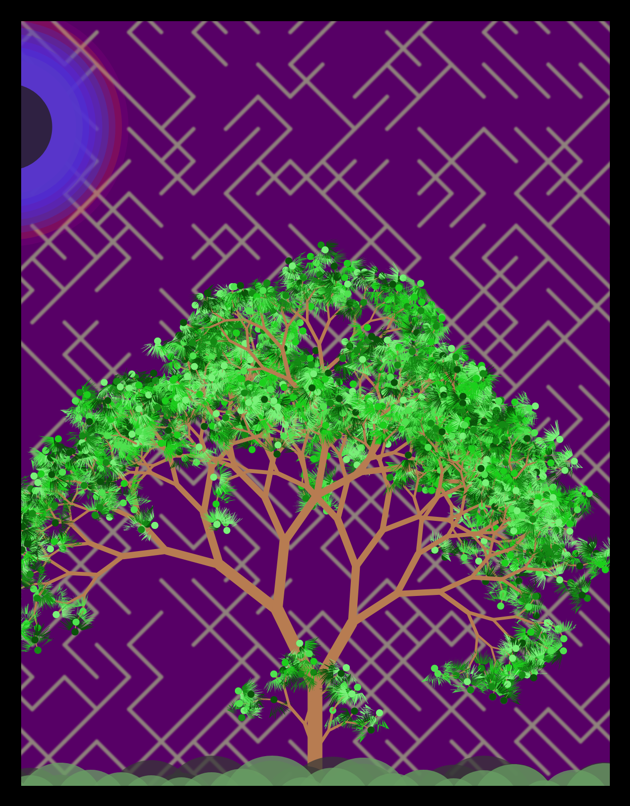 Lonely Tree #6 static token preview