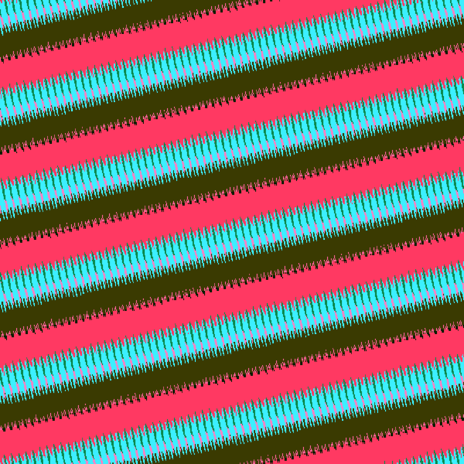 Dithered Stripes #16 static token preview