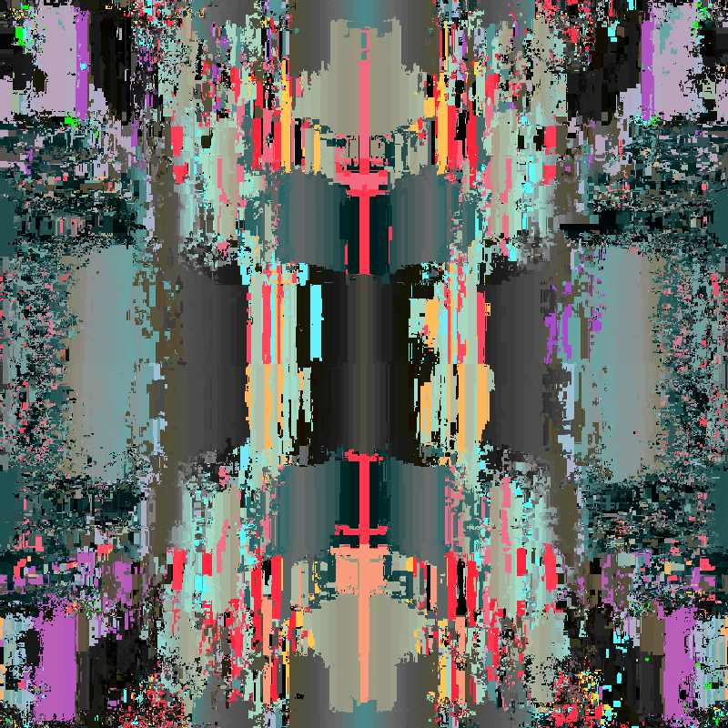 Glitchy feedback void #4 static token preview
