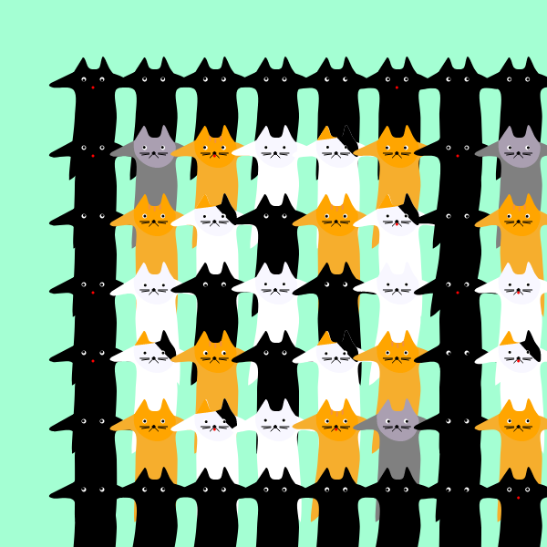 The Catsssss #7 static token preview