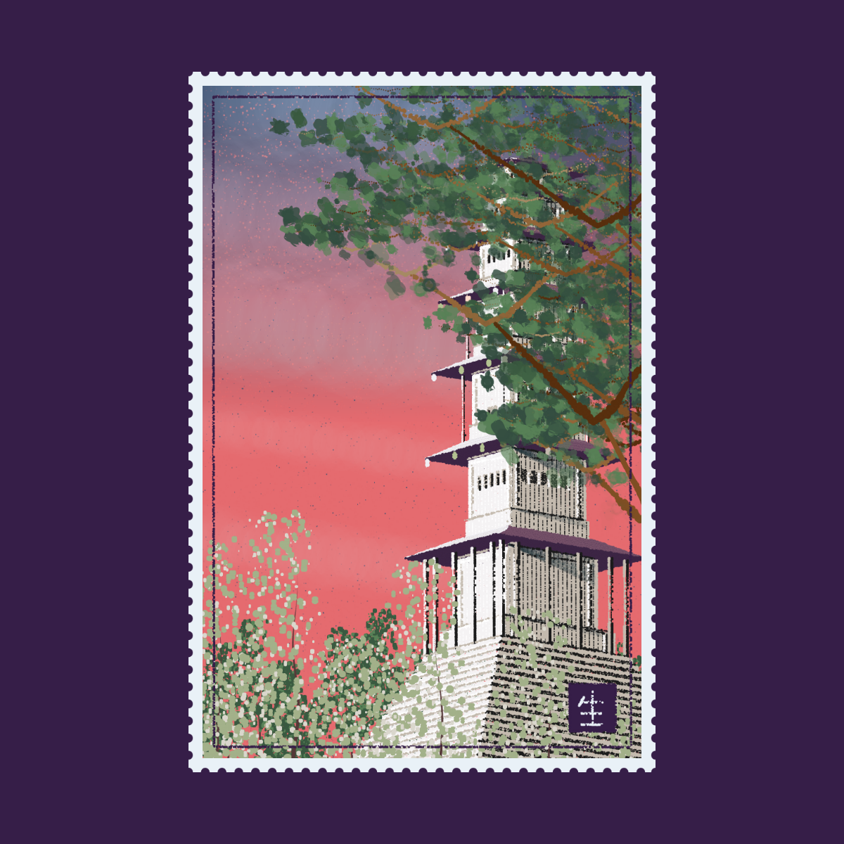 ABANDONED TEMPLE 廃寺 #16 static token preview