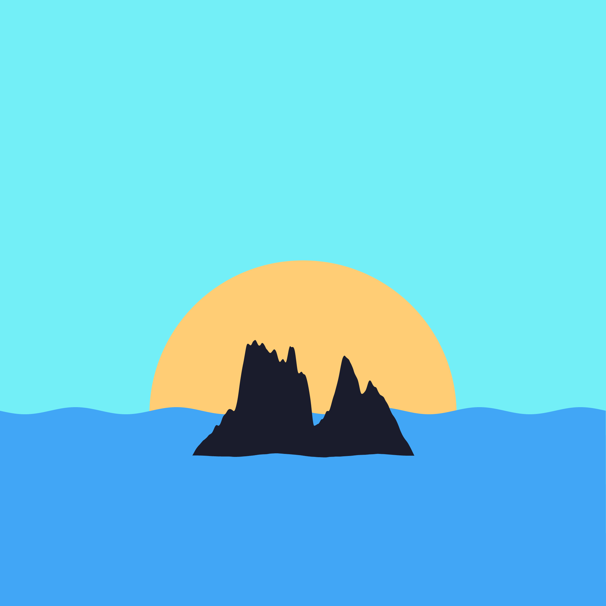 Islandscape #7 static token preview