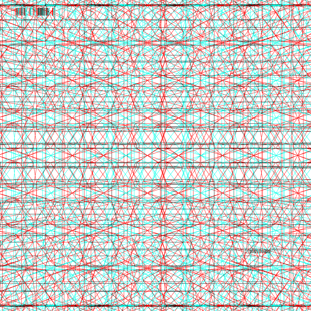 anaglyphic - delta pattern #9 static token preview