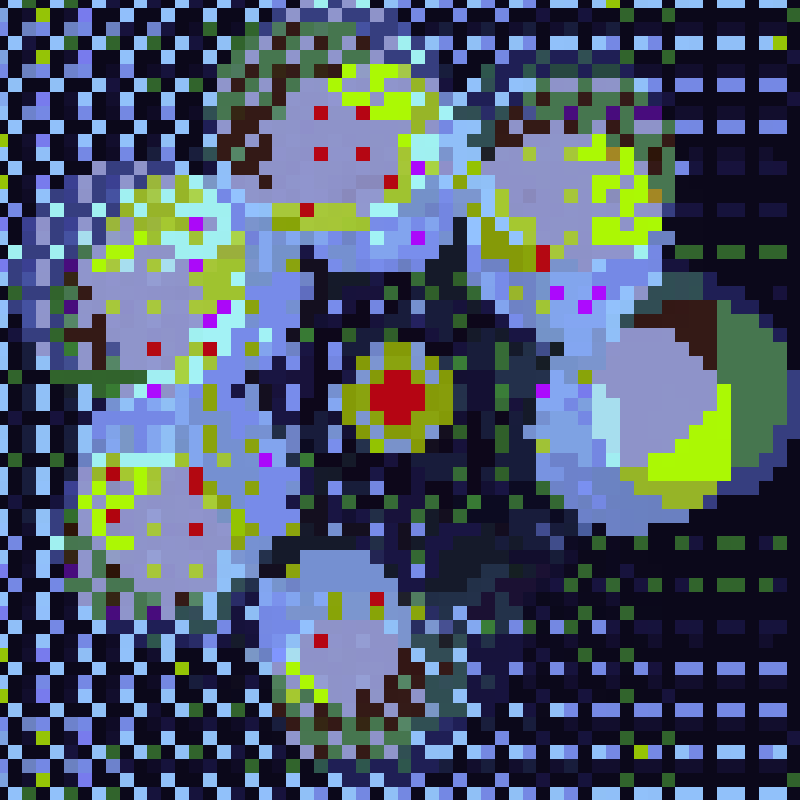 Psychedelic Pixels #14 static token preview