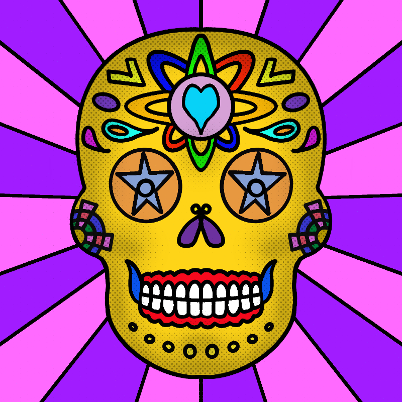 Sugar Skulls #10 static token preview