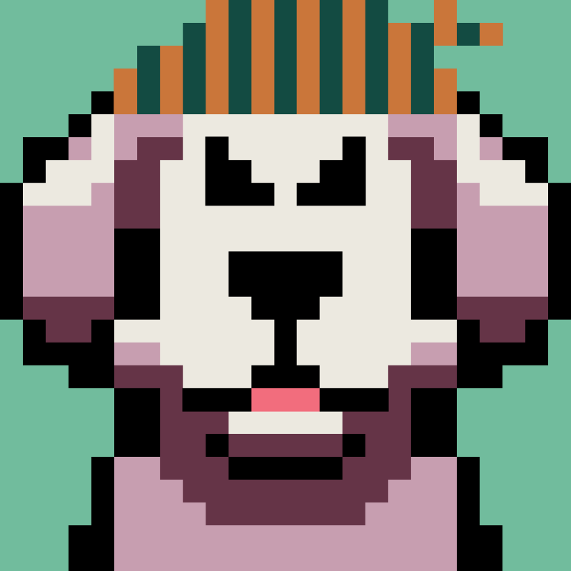 Pixel Dog #13 static token preview