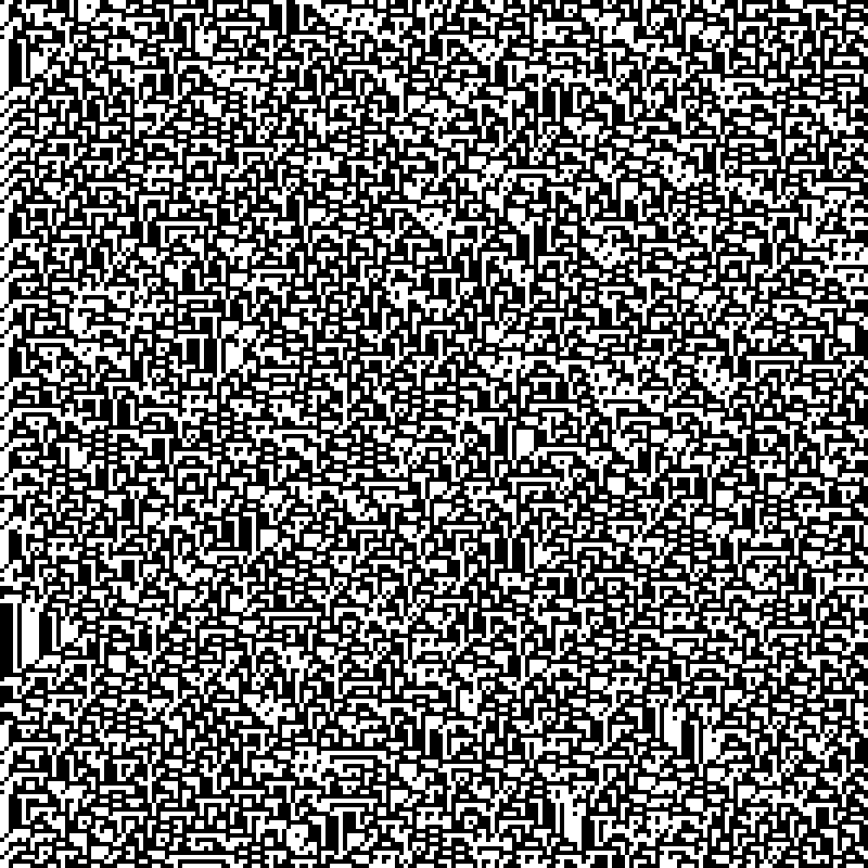 Colored Elementary Cellular Automaton #22 static token preview