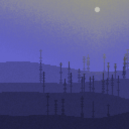 Pixel Forest #16 static token preview
