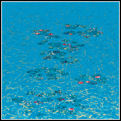 Polluted water lilies #23 static token preview