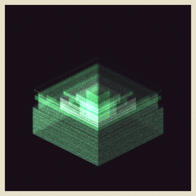 isometry II - watercolor #5 static token preview