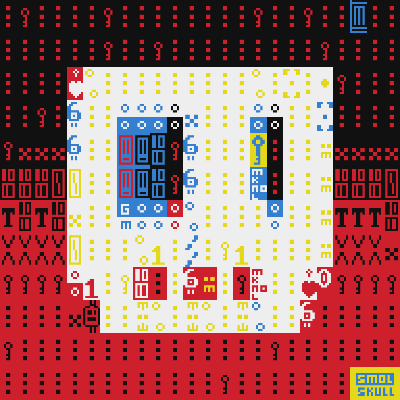 ASCII-SMOLSKULL #3 static token preview