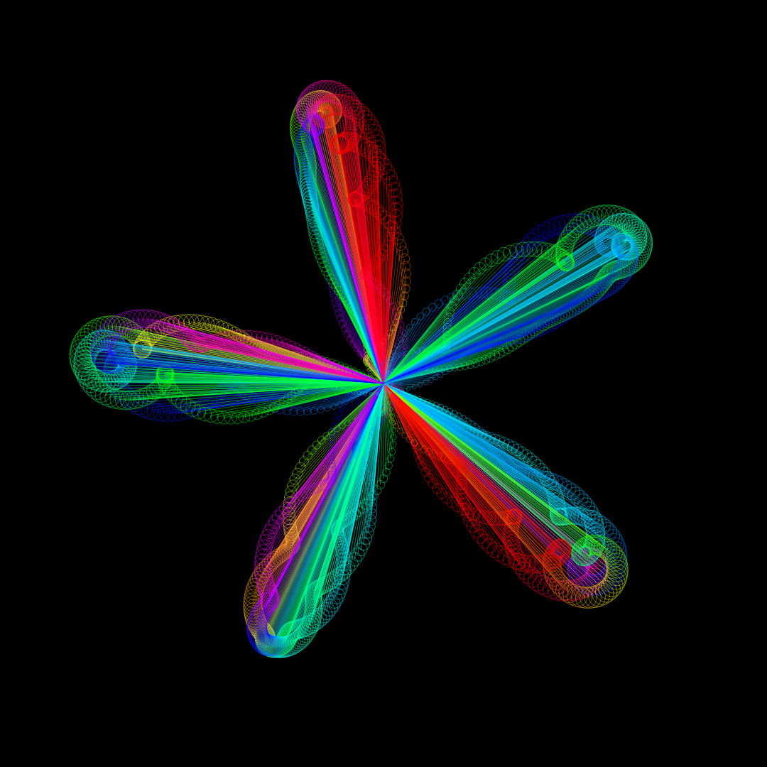 Morphing Flowers #10 static token preview