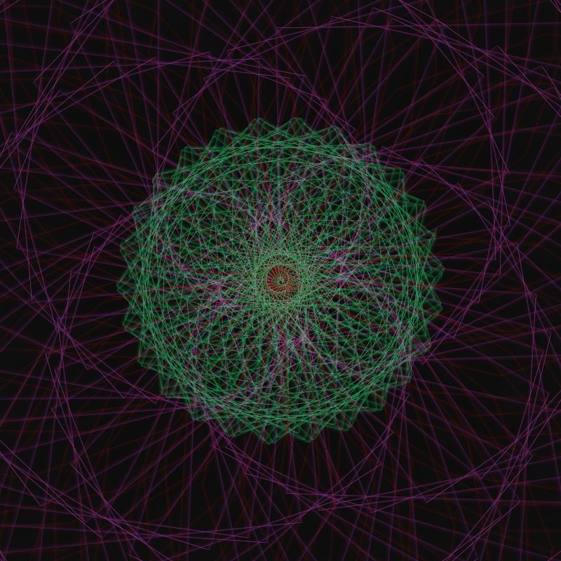 MathArt：FxHash #11 static token preview