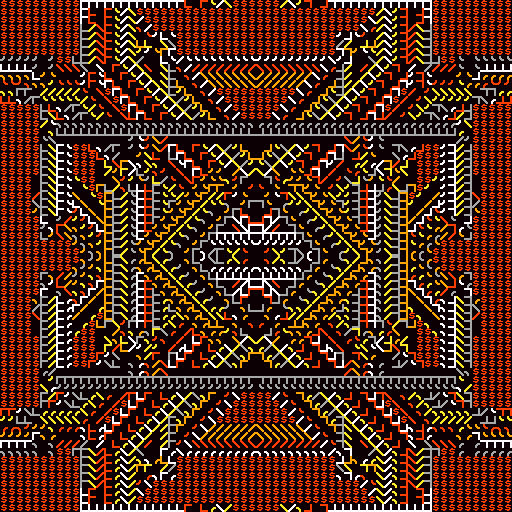 PETSCII Machine #20 static token preview