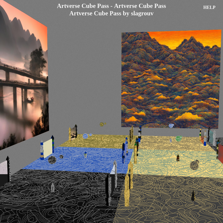 Artverse Cube Pass #20 static token preview